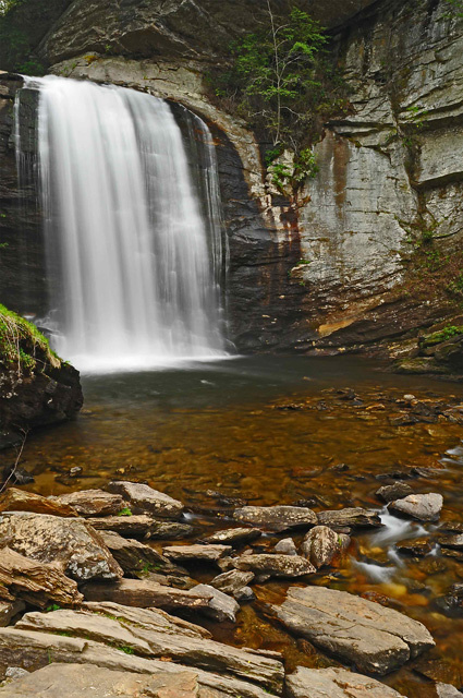 "Looking Glass Falls"