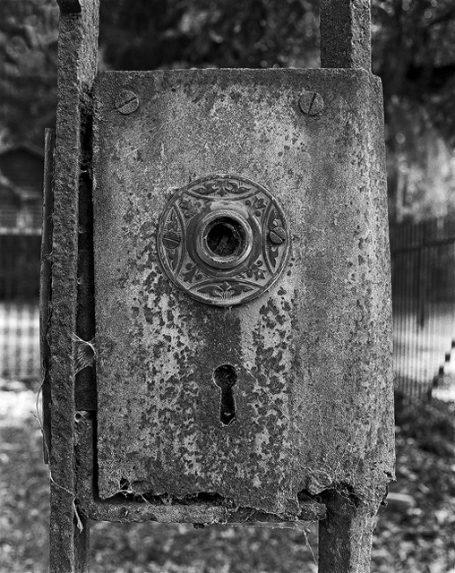Cemetery Lock at Madewood Plantation