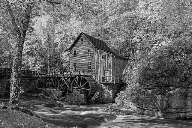 "Glade Creek Grist Mill"