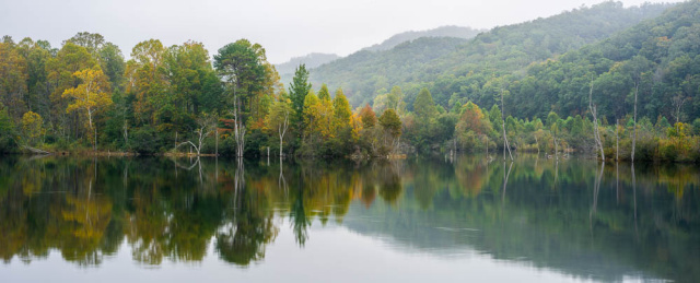 "Still waters on Chilhowee Lake"