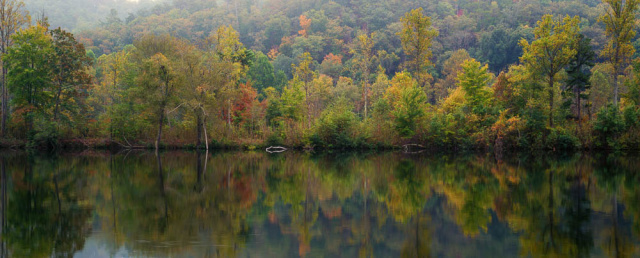 "Reflections on Chilhowee Lake"