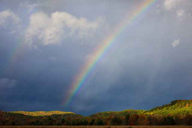 Rainbow in the Cove