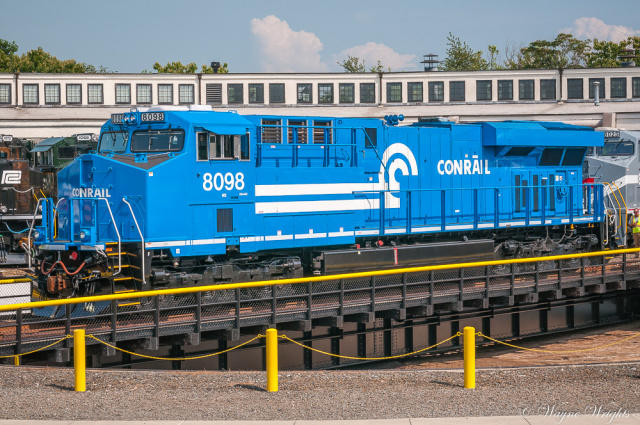 "Conrail Diesel Locomotive Engine No. 8098"